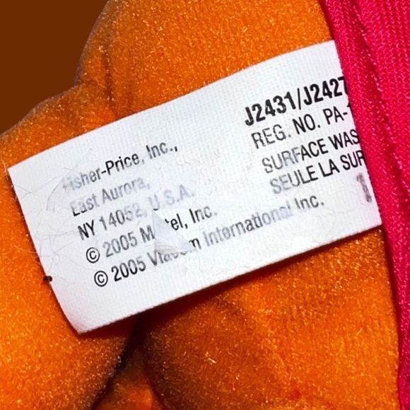 NWOB 2005 Mattel Fisher Price Backyardigans Mountie Tyrone Toy Plush 13" - Picture 3 of 4